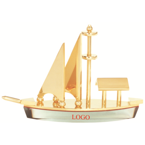 Ship - Crafted from Solid Brass