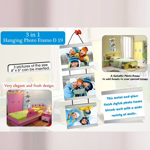 3 in 1 Hanging Photo Frame